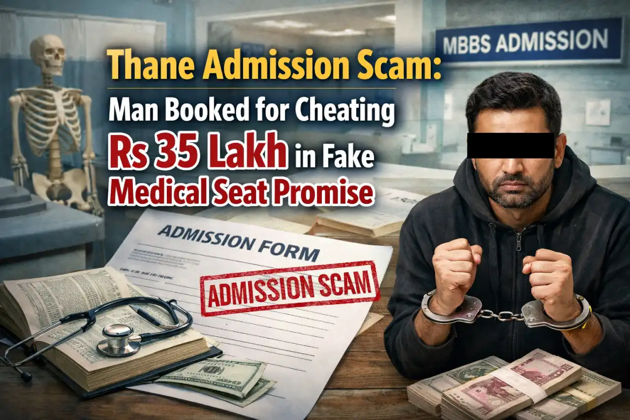 Thane Admission Scam: Man Booked for Cheating Rs 35 Lakh in Fake Medical Seat Promise