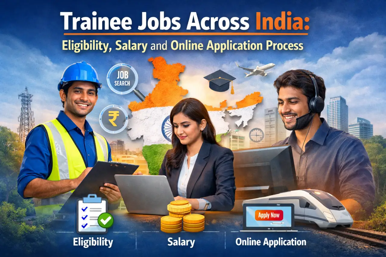 Trainee Jobs Across India: Eligibility, Salary and Online Application Process