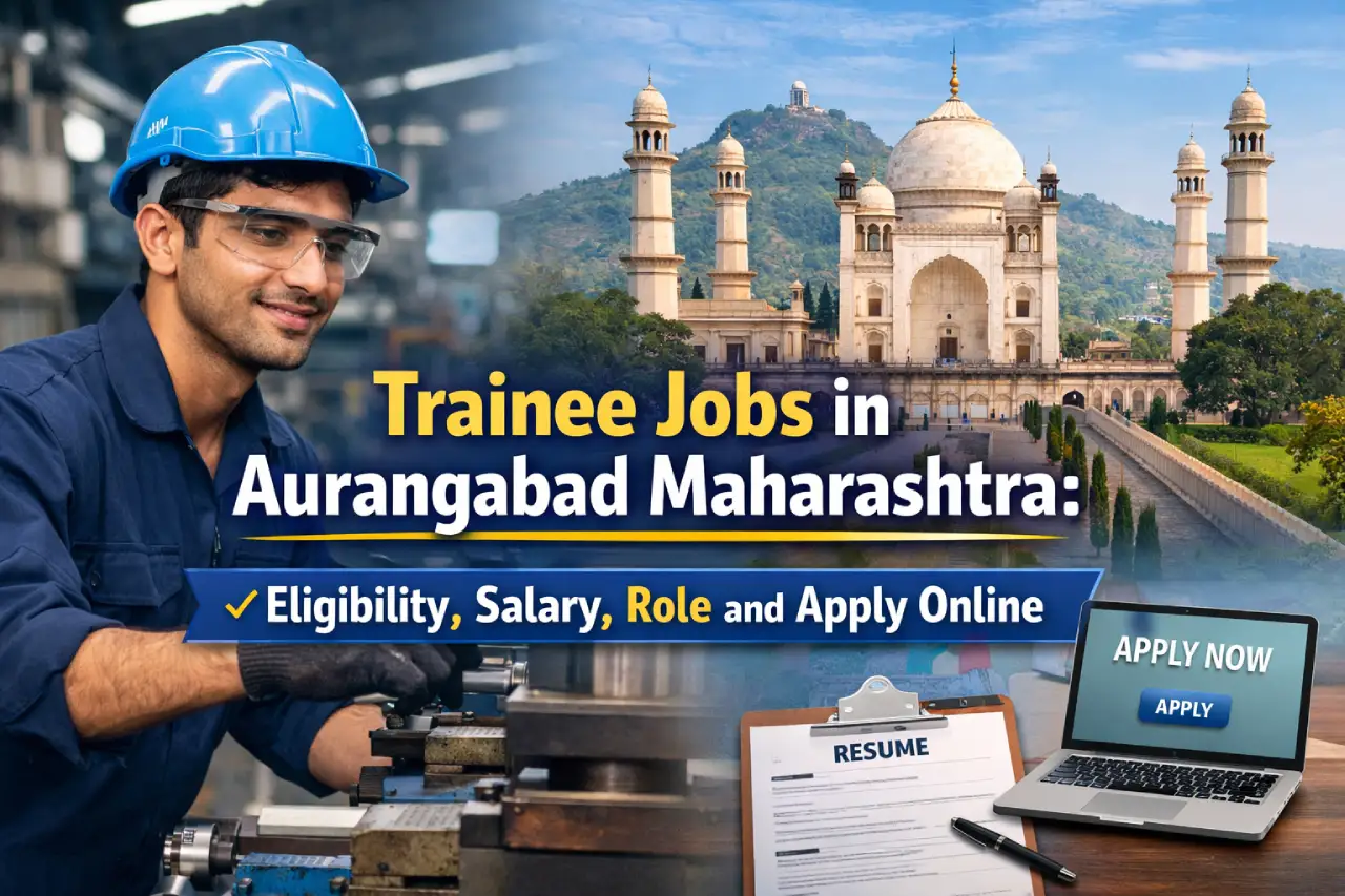 Trainee Jobs in Aurangabad Maharashtra: Eligibility, Salary, Role and Apply Online
