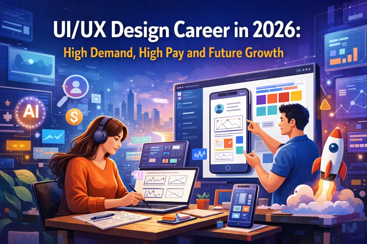 UI/UX Design Career in 2026: High Demand, High Pay and Future Growth