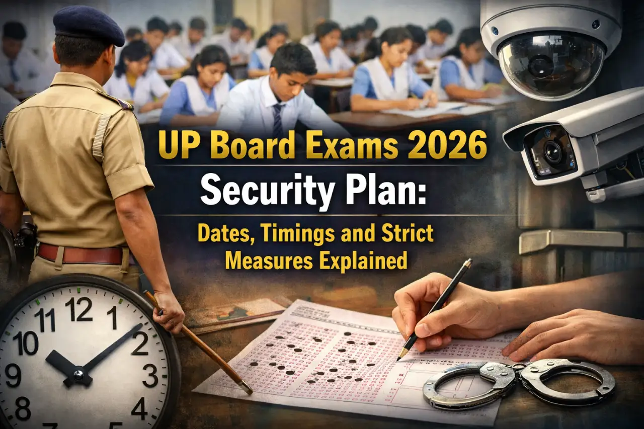 UP Board Exams 2026 Security Plan: Dates, Timings and Strict Measures Explained