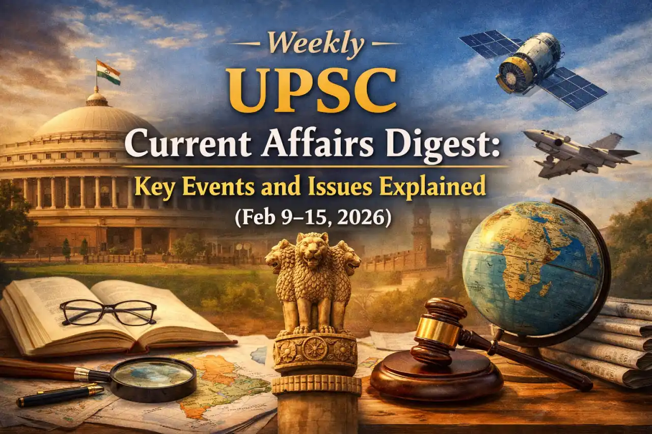 Weekly UPSC Current Affairs Digest: Key Events and Issues Explained (Feb 9–15, 2026)