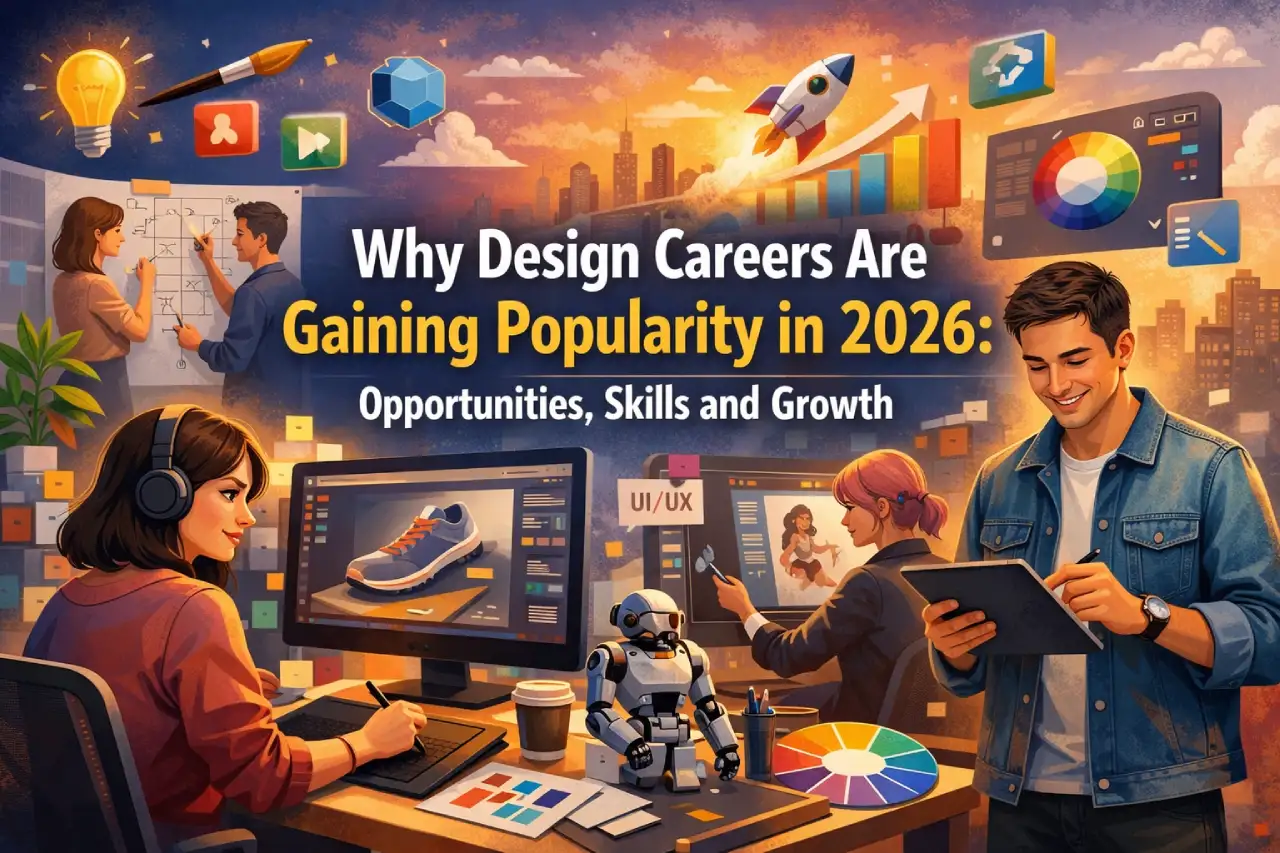 Why Design Careers Are Gaining Popularity in 2026: Opportunities, Skills and Growth