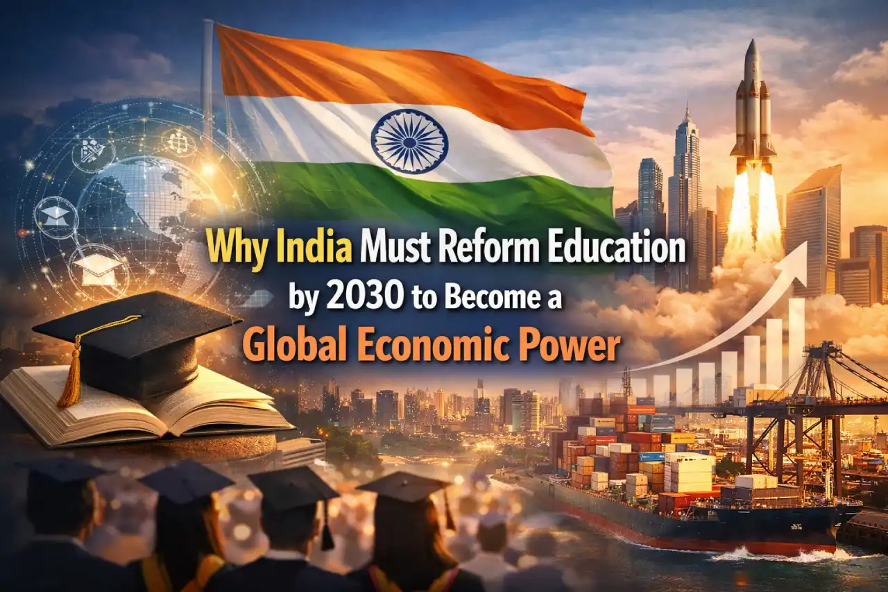 Why India Must Reform Education by 2030 to Become a Global Economic Power