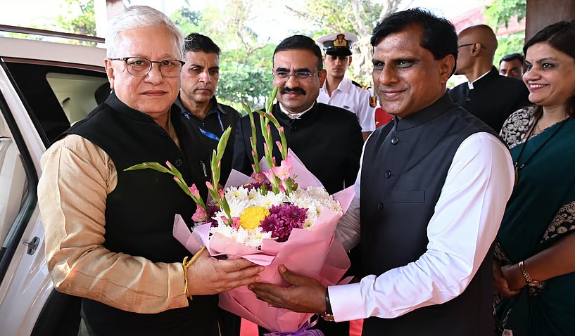 Jishnu Dev Varma to Be Sworn In as Maharashtra Governor Today, Leaders Welcome Him in Mumbai