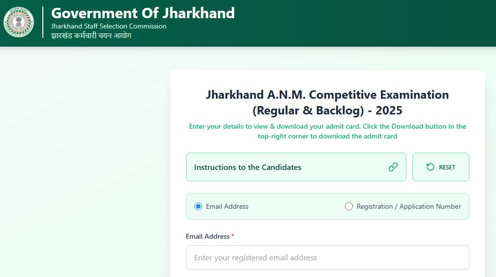 Jharkhand ANM Admit Card 2026 Released: Download Hall Ticket Before Exam Dates