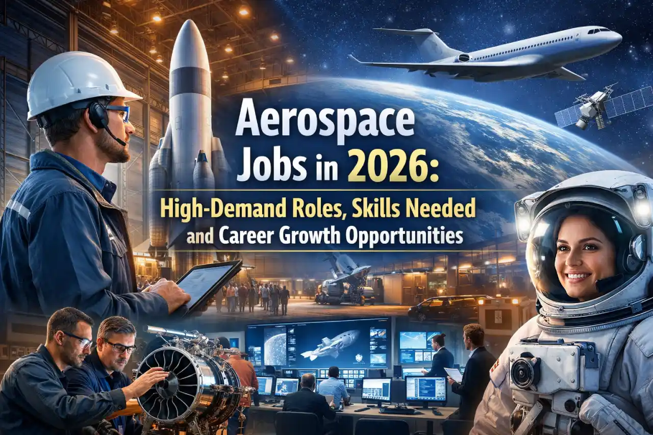 Aerospace Jobs in 2026: High-Demand Roles, Skills Needed and Career Growth Opportunities