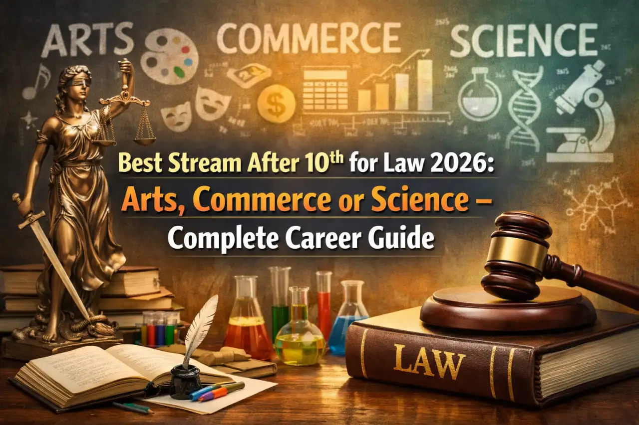 Best Stream After 10th for Law 2026: Arts, Commerce or Science – Complete Career Guide