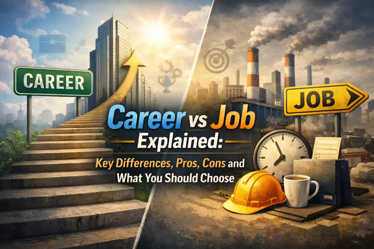 Career vs Job Explained: Key Differences, Pros, Cons and What You Should Choose