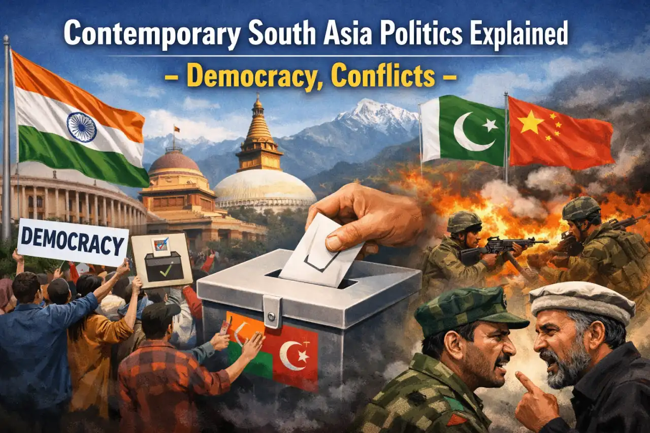 Contemporary South Asia Politics Explained – Democracy, Conflicts