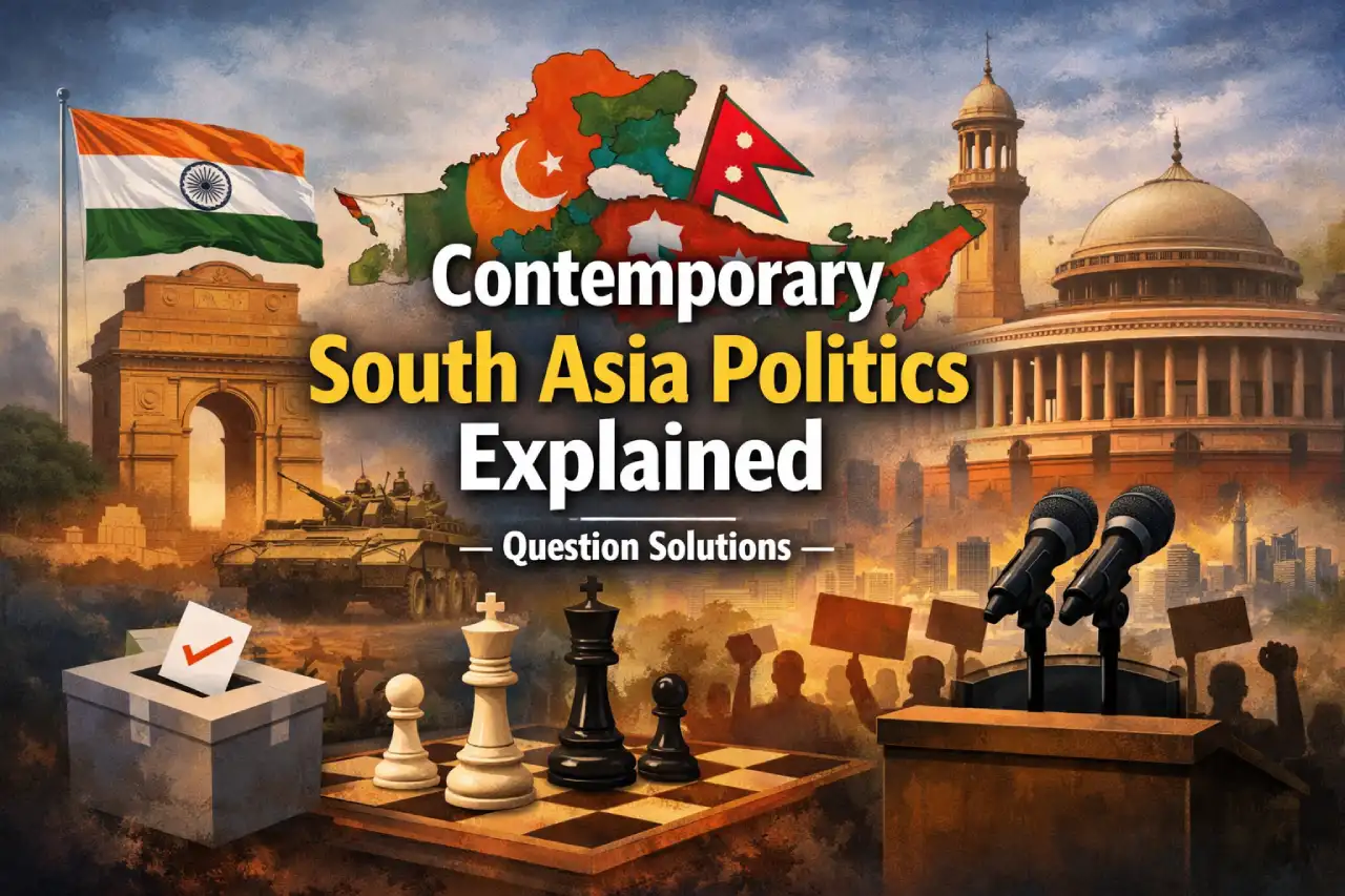 Contemporary South Asia Politics Explained – Question Solutions