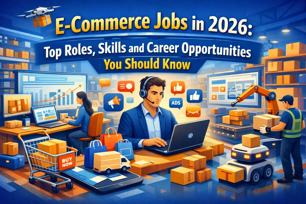 E-commerce Jobs in 2026: Top Roles, Skills and Career Opportunities You Should Know