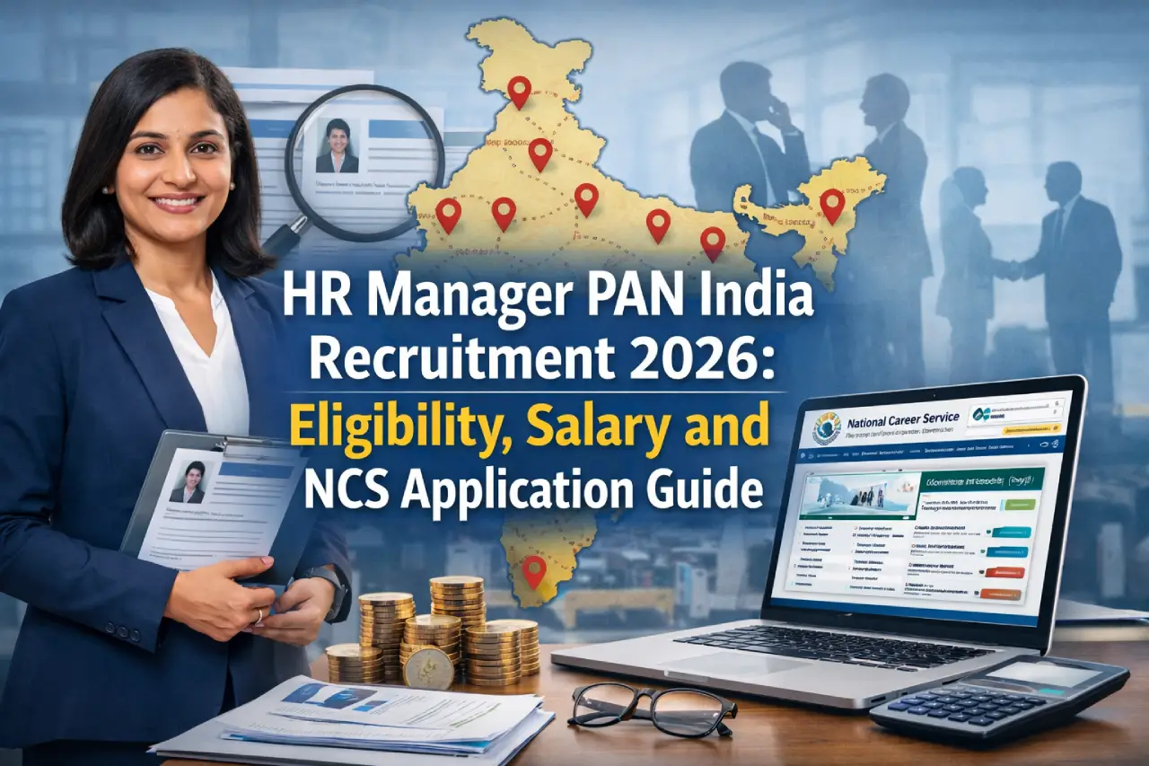 HR Manager PAN India Recruitment 2026: Eligibility, Salary and NCS Application Guide