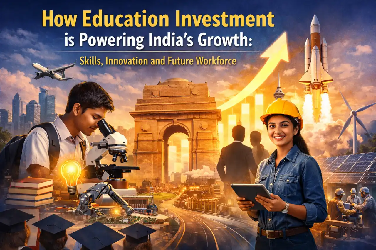 How Education Investment is Powering India’s Growth: Skills, Innovation and Future Workforce