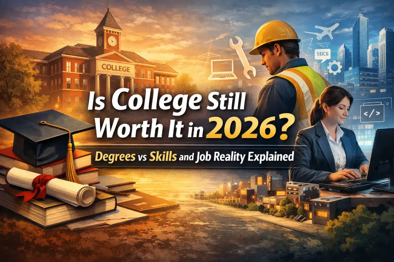 Is College Still Worth It in 2026? Degrees vs Skills and Job Reality Explained