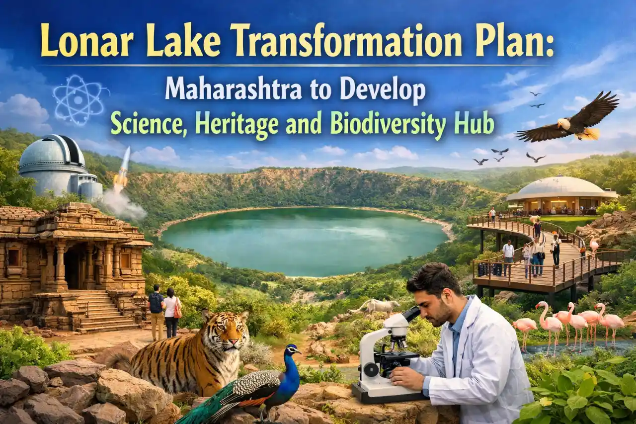 Lonar Lake Transformation Plan: Maharashtra to Develop Science, Heritage and Biodiversity Hub