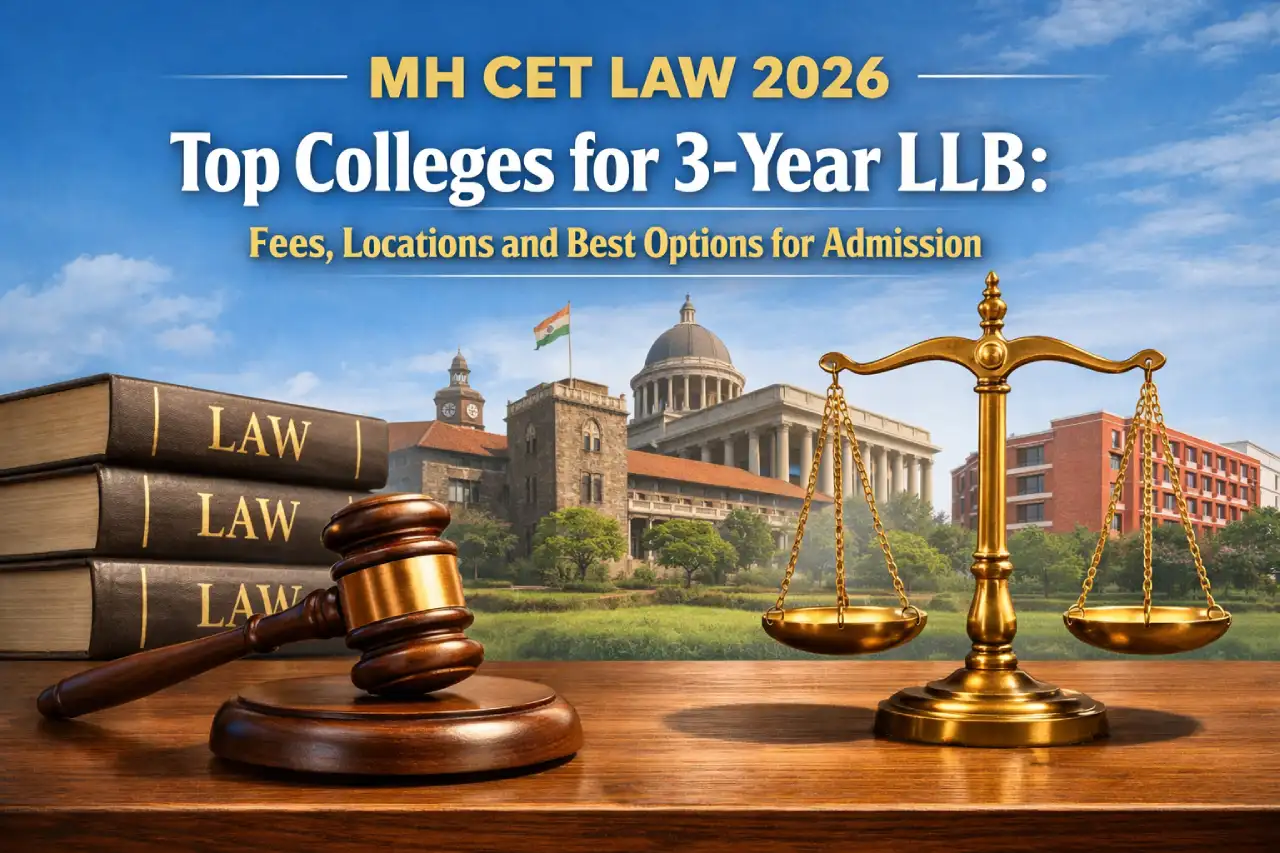 MH CET Law 2026 Top Colleges for 3-Year LLB: Fees, Locations and Best Options for Admission