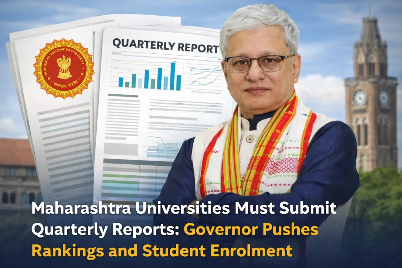 Maharashtra Universities Must Submit Quarterly Reports: Governor Pushes Rankings and Student Enrolment