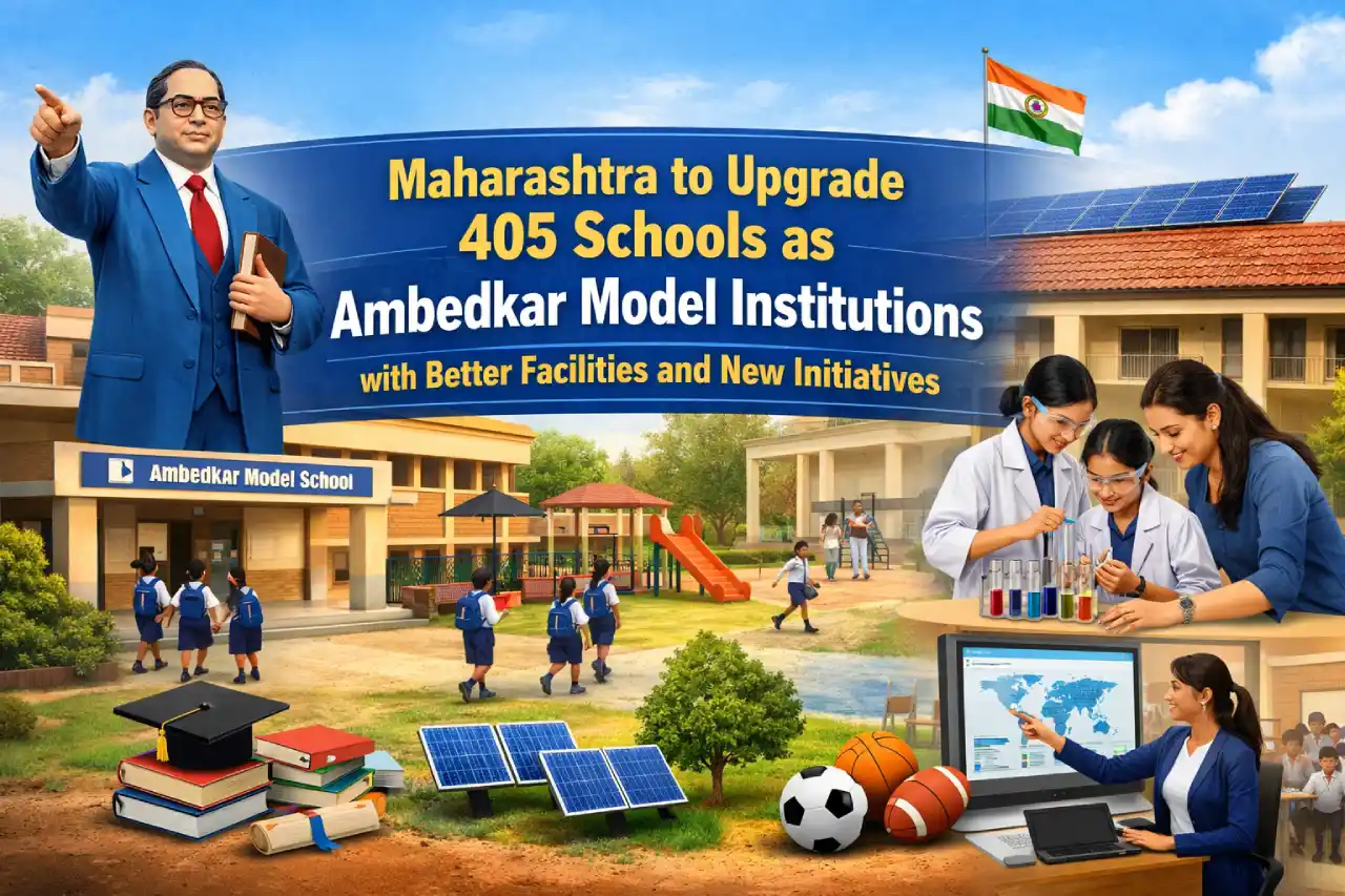 Maharashtra to Upgrade 405 Schools as Ambedkar Model Institutions with Better Facilities and New Initiatives