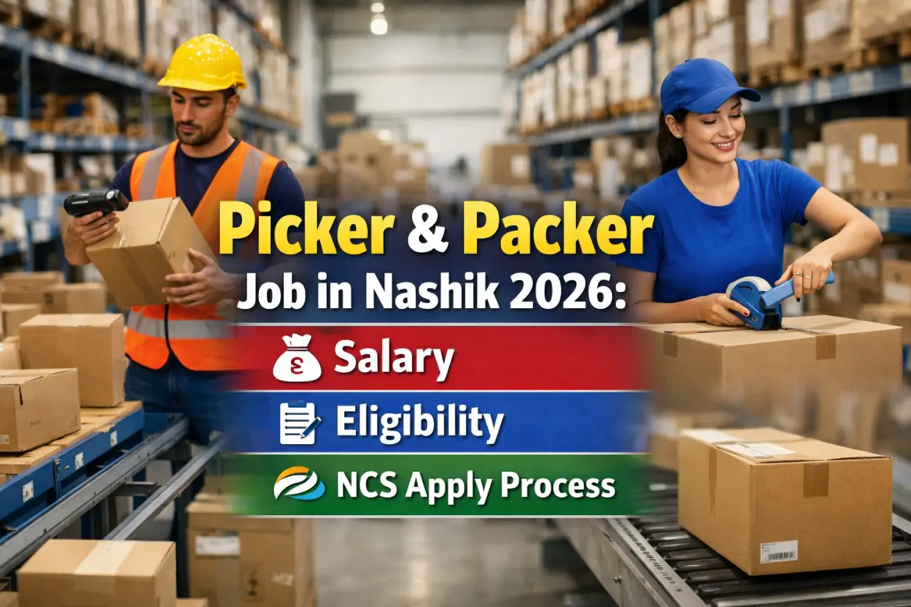 Picker & Packer Job in Nashik 2026: Salary, Eligibility and NCS Apply Process