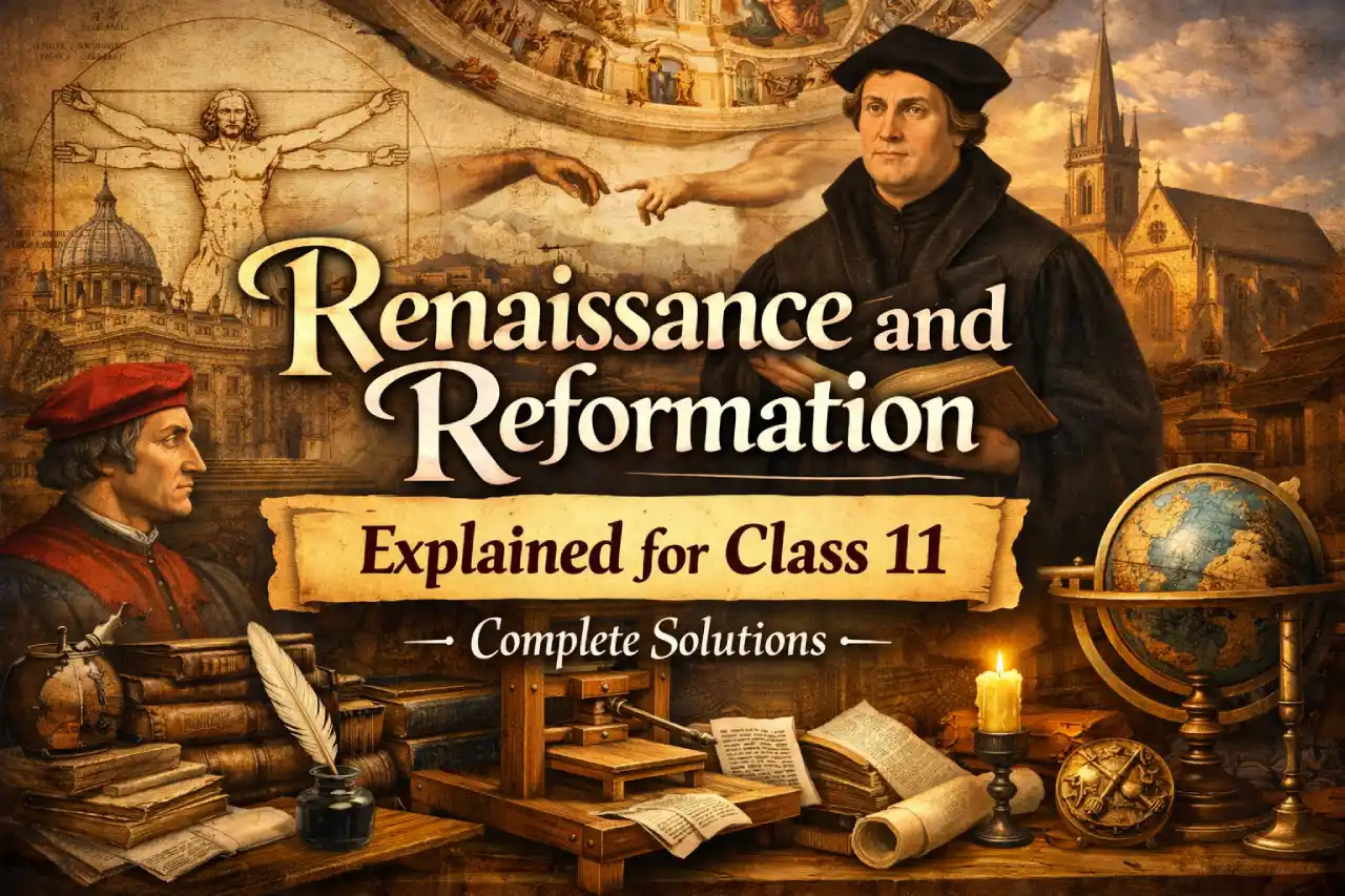 Renaissance and Reformation Explained for Class 11 – Complete Solutions
