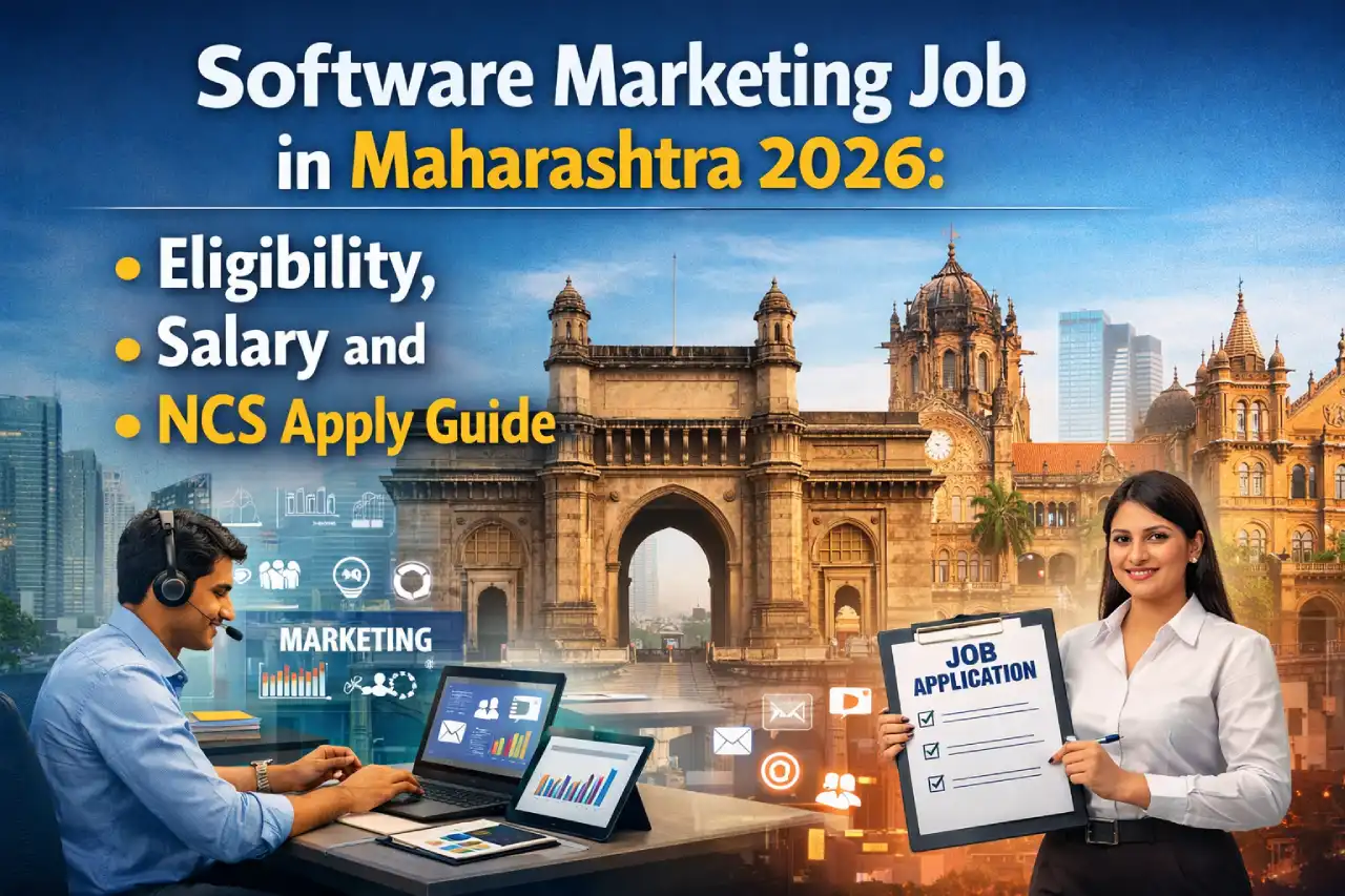 Software Marketing Job in Maharashtra 2026: Eligibility, Salary and NCS Apply Guide