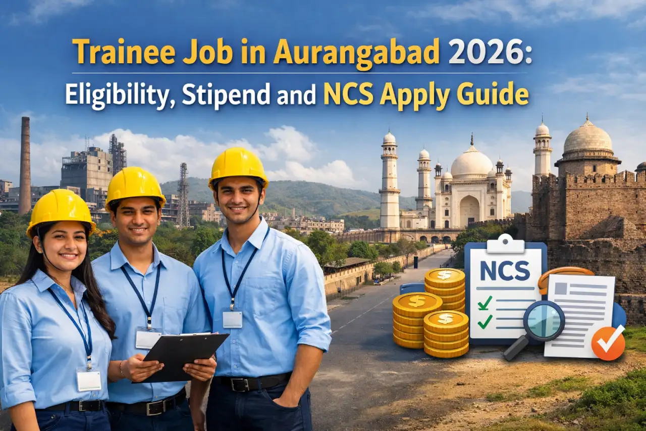 Trainee Job in Aurangabad 2026: Eligibility, Stipend and NCS Apply Guide