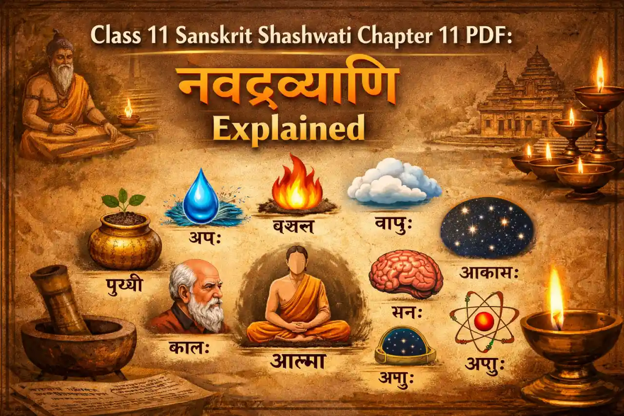 Class 11 Sanskrit Shashwati Chapter 11 PDF: नवद्रव्याणि Explained