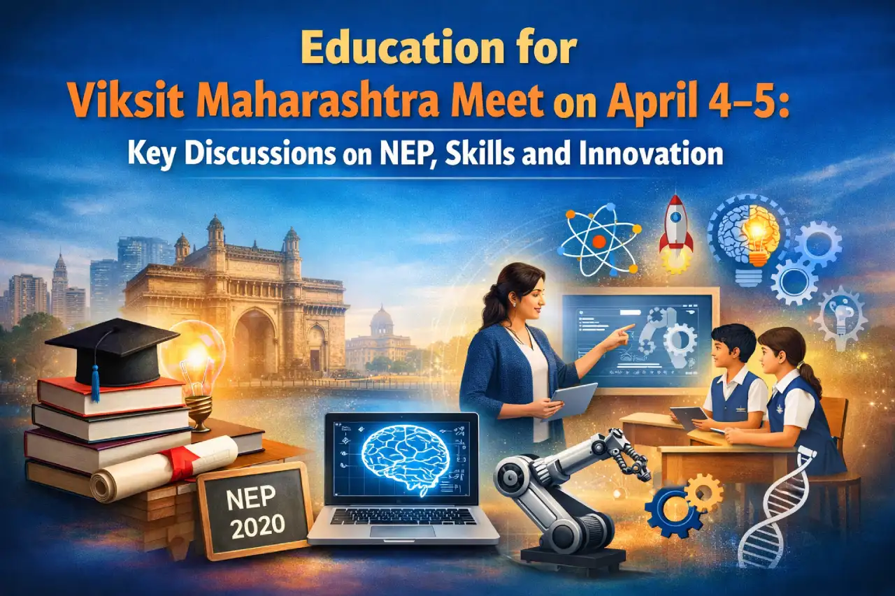 Education for Viksit Maharashtra Meet on April 4–5: Key Discussions on NEP, Skills and Innovation