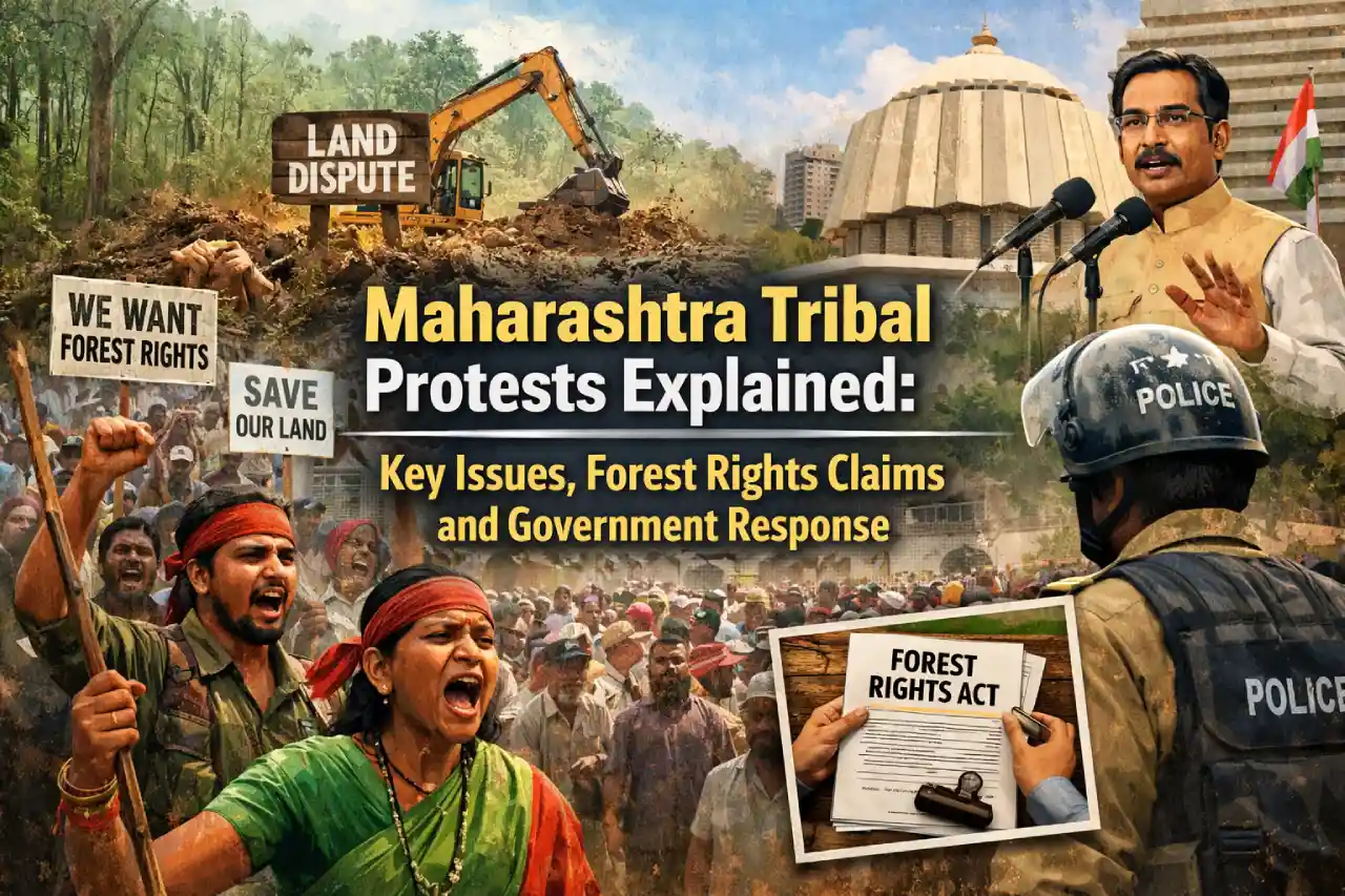 Maharashtra Tribal Protests Explained: Key Issues, Forest Rights Claims and Government Response